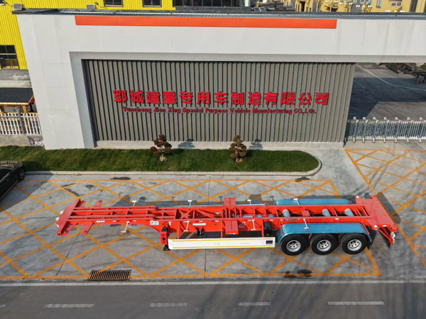 45尺8锁3轴鹅颈骨架